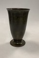 Stor Bronze Vase fra Ægte Ildfast 21cmMåler 21cm / 8.27 inch