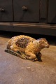 Antique 19th 
century sheep 
in carved wood 
with original 
old painting 
and fine 
patina. H:13cm. 
...