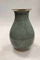 Royal Copenhagen Krakele Vase i Grøn No. 457 / 2547