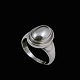 Georg Jensen. 
Ring i sterling 
sølv #46B - 
Harald Nielsen
Tegnet af 
Harald Nielsen 
1892 - ...