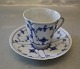 Antik Riflet 
kaffekop  7 x 7 
cm & underkop 
13.2 cm
 B&G ...