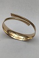 Bent Gabrielsen 
14K Guld 
Moderne Armring