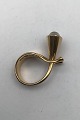 Georg Jensen 
18K Guld Ring 
No 915 Månesten 
Torun