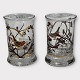 Holmegaard, Juledram glas, #Golden Christmas", 2004, 6cm høj, 3,5cm i diameter, Design Jette ...