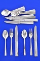 Flemming Eskildsen silber cutlery for Georg Jensen Dinner set for 6 pesons