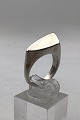 Arne Johansen Sterling Sølv Moderne Ring Ring Str. 54 (US 6 3/4) Vægt 8.4 gr /  0.3 oz