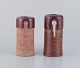 Mogens Nielsen, 
Nysted, 
Denmark, two 
ceramic vases. 
...