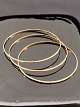 18 karat guld 
armringe  6,8 
cm. 2mm. emne 
nr 539541