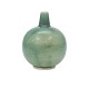 Saxbo keramik vase med turkis glasurSigneret Saxbo. God standH: 13cm