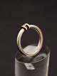 Sterling sølv ring størrelse 53 me klar sten og guld streg emne nr. 539728