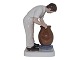 Bing & Grøndahl figur, pottemager.Denne figur blev givet i jubilæumsgaver til de ansatte hos ...
