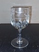 Gammelt dansk 
vin glas fra 
Kastrup 
Glasværk i form 
af 
erindringsglas 
fra ca. 1910. 
Fremstår i ...