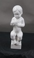Bing & Grøndahl 
B&G blanc de 
Chine Figur nr. 
2230 i 1.sort. 
B&G 
porcelænsfigurer
Eva 
med æble ...
