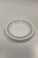 Bing and Grondahl White Lattice Pierced Edge Lunch Plate No 618