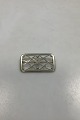 Georg Jensen 
Forgyldt 
Sterling Sølv 
Broche No 266
Måler 5,4cm x 
3,1cm ( 2.13 
inch x 1.22 
inch )