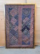 Indisk stof 
dekoration i 
guldmalet 
ramme, fra 
1990erne.
Højde 145cm 
Bredde 99cm