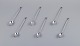 Georg Jensen, a 
set of six 
Acorn cocktail 
spoons/caffe 
latte spoons in 
sterling ...