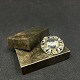 Diameter 3,2 cm.Stemplet Sterling Denmark N. E. From.Flot rund broche af sølv fra ...