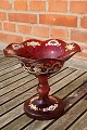 Bøhmisk 
glaskunst fra 
ca. 1920, 
Bøhmisk glas i 
den rubinrøde 
farve med 
slibninger.
Rubinrød ...