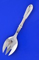 Danish silver 
with toweres 
marks / 830s. 
Flatware, 
"Arvesolv" 
Pattern No. 1. 
Salad fork, 
length ...