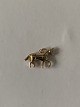 Horse in 14 
karat gold
Stamped 585
Measures 20.29 
x 13.43 mm 
approx
With the awl 
15.00 mm ...