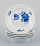 Royal 
Copenhagen Blue 
Flower Curved, 
a set of five 
small ...