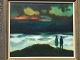 Knud Horup 
(1926-73):
Personer ved 
havet ved 
solnedgang.
Olie på 
lærred.
Sign.: Horup
60x70 ...