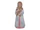 Royal 
Copenhagen 
figur af pige i 
lyserød kåbe 
med bamse
Denne er 
umærket, den 
blev solgt til 
...