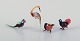 Murano, 
Italien. En 
samling på fire 
miniature ...