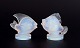 Sabino, 
Frankrig. To 
fisk i Art Deco 
opaline 
kunstglas ...