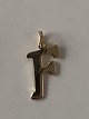 F Vedhæng 
#14karat Guld
Stemplet 585
Højde 15,74 mm
Brede 9,24 mm 
ca
Pæn og 
velholdt ...