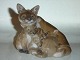 Royal Copenhagen Figurine, 
Vixen with cubs