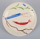 Stig Lindberg 
for 
Gustavsberg. 
"Löja" plate. 
...
