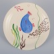 Stig Lindberg 
for 
Gustavsberg. 
"Löja" plate. 
...
