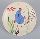 Stig Lindberg 
for 
Gustavsberg. 
"Löja" plate. 
...