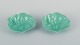Royal 
Copenhagen, "4 
All Seasons". 
Two 
organic-shaped 
...