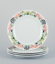 Pillivuyt, 
France, a set 
of four large 
dinner plates 
in porcelain 
with seafood 
motif.
Dating ...