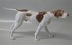 Bing & Grøndahl 
hund 2006 
Pointer 17 x 34 
cm - i fin 
stand Design 
Lauritz Jensen 
Jagthund
