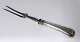 Old danish. 
Silver cutlery 
(830). Large 
Meat fork with 
steel. Length 
24.5 cm.