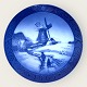 Royal 
Copenhagen, 
Christmas 
plate, 1963, 
Snow landscape 
with windmill, 
18cm in 
diameter, 
Design ...