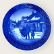 Royal 
Copenhagen, 
Christmas 
plate, 1980, 
The Christmas 
tree is brought 
home, 18cm in 
diameter, ...