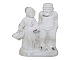 Michael Andersen art pottery figurine
Fisherman and fisherwoman with white glaze
