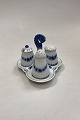 Bing and Grondahl Empire Plat de ménage No. 52. Triangular holder with seahorse handle. Carry ...