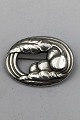 Georg Jensen & 
Wendel Sterling 
Sølv Broche No. 
18 Måler 4.5 cm 
x 3.4 cm (1.77 
inch x 1.33 
inch) ...