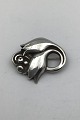 Georg Jensen 
Sterling Sølv 
Broche No 100A 
(1915-1930) 
Måler 3.5 cm x 
3.0 cm (1.37 
inch x 1.18 ...