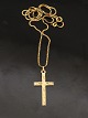 8 karat guld 
kors 3,2 x 1,7 
cm. og kæde 45 
cm. emne nr. 
545170