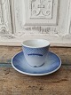 B&G Blå Tone 
kaffekop med 
logo 
"Sparekassen"
No. 744, 1. 
sortering
Mål på selve 
koppen: Højde 
...