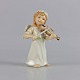 Porcelænsfigur 
fra mini 
collections 
serien med 
motiv af 
englepige som 
spiller violin 
no ...