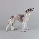 Porcelænsfigur 
med motiv af 
hund fra racen 
Russisk mynde 
også kendt som 
Borzoi no ...