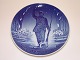 Bing & Grøndahl 
Juleplatter 
(BG) fra 1949 
"Landsoldaten, 
Fredericia". 
Design 
Margrethe 
Hyldahl. ...